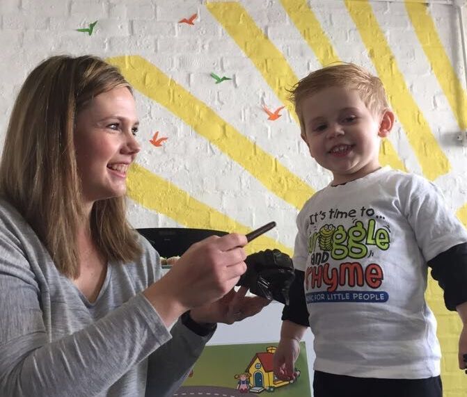 Baby and toddler music class