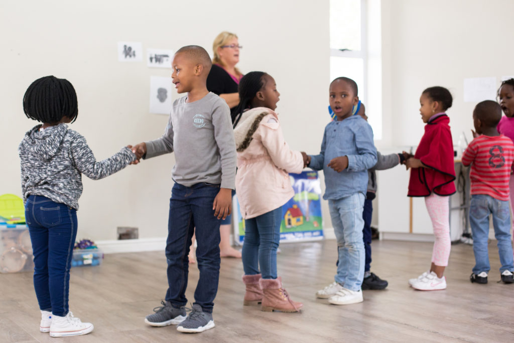 Focussing on emotional intelligence through pre-school music classes in Cape Town.