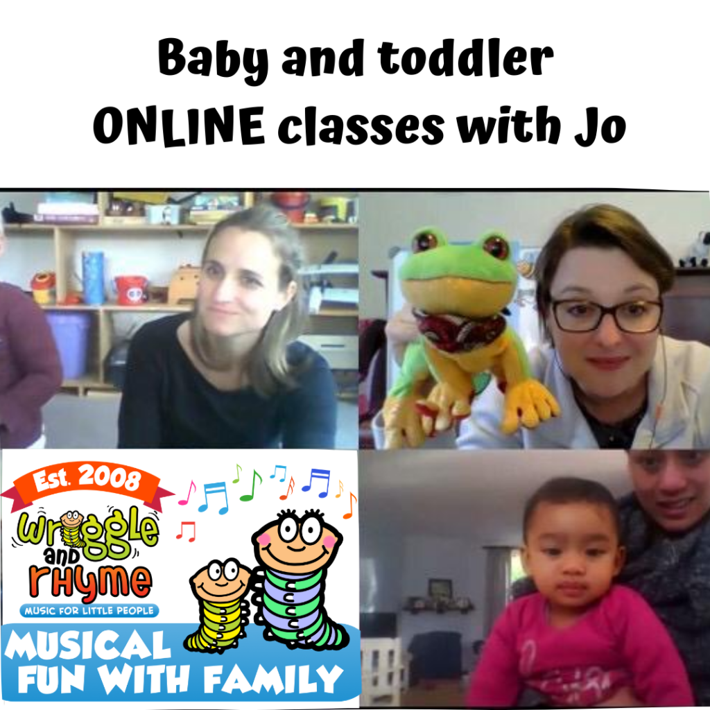 Online music classes for baby and toddlers