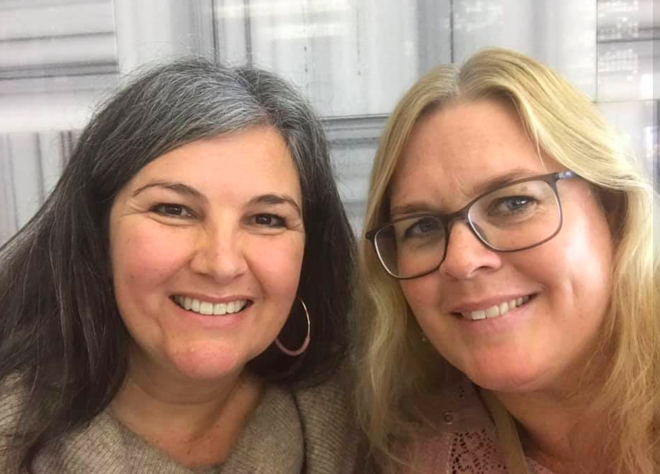 Kirsty Savides and Heather Gordon